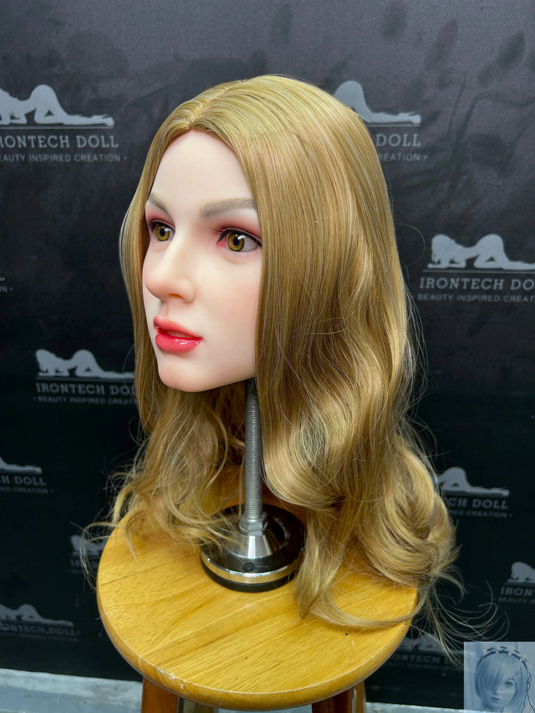 US IN STOCK IronTech 166cm Silicone C Cup Sex Doll Head S29 Irontech