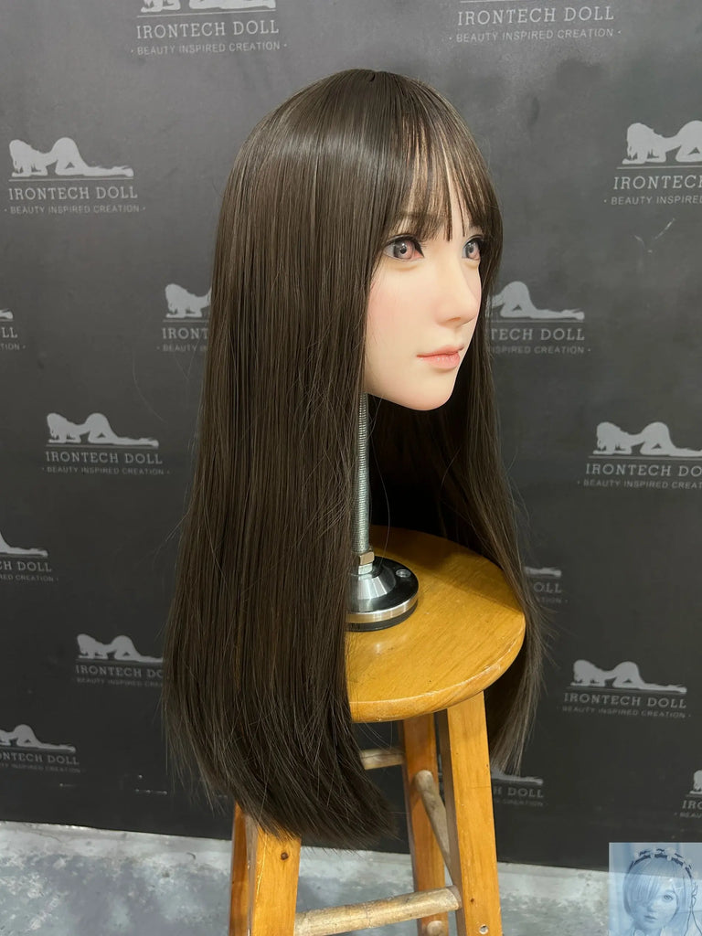 US IN STOCK IronTech 166cm Silicone C Cup Sex Doll Head S32 Irontech