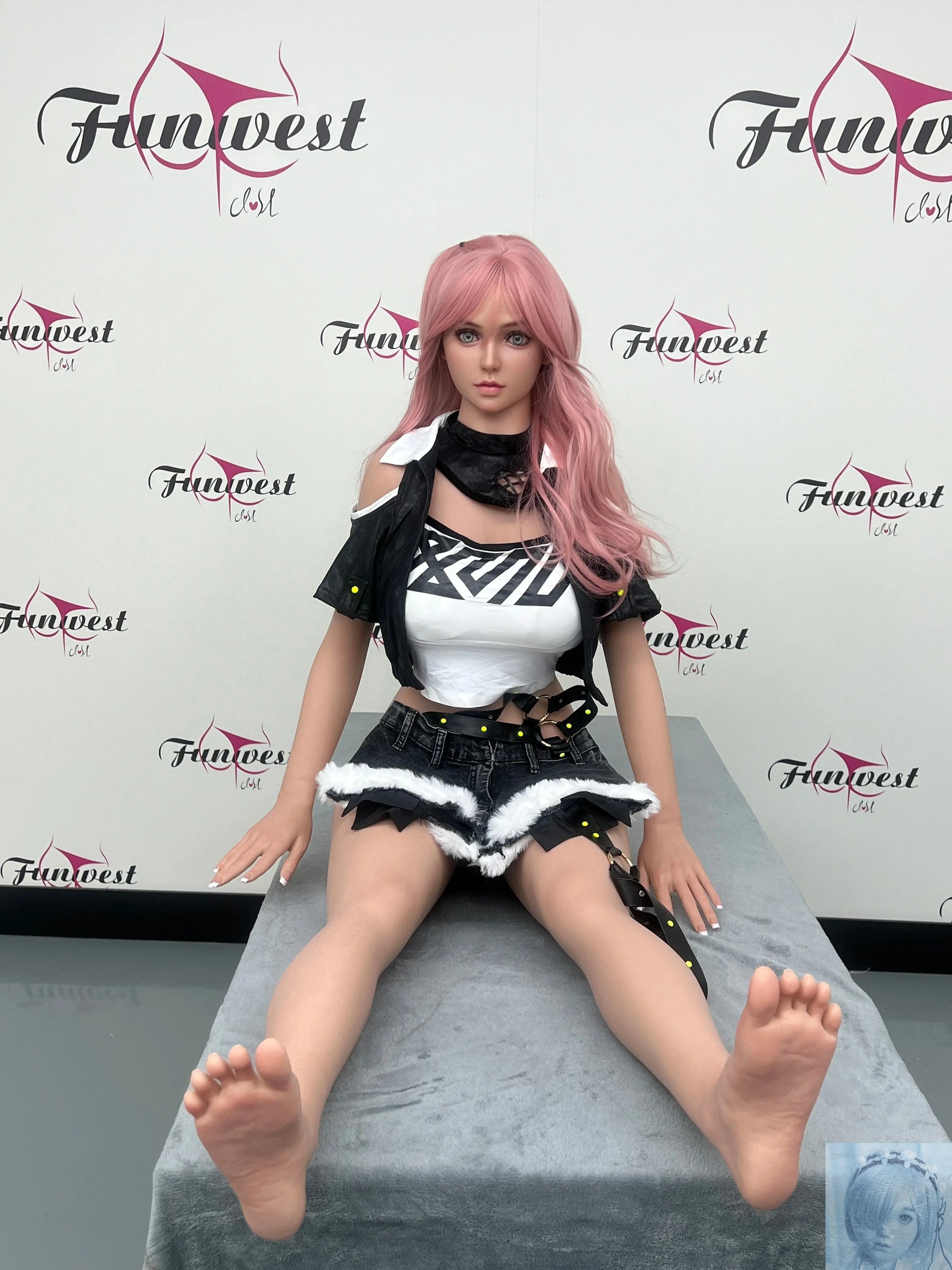 US In Stock Funwest FS Series 157cm G Cup Full Silicone Sex Doll Lily Real Skin Texture Funwest