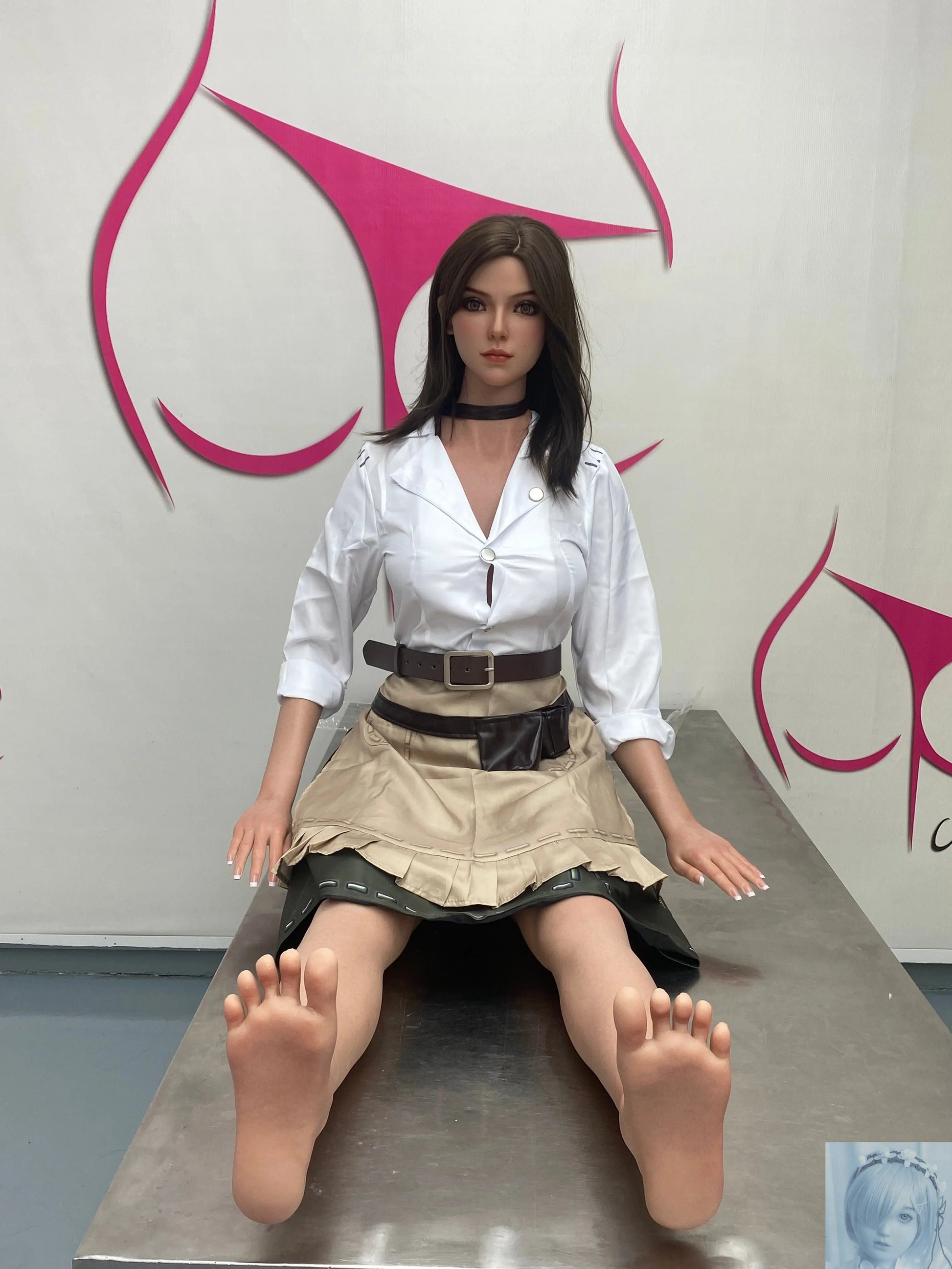 US In Stock Funwest FSD006 FS Series 168 D Cup Full Silicone Sex Doll Lexie Funwest