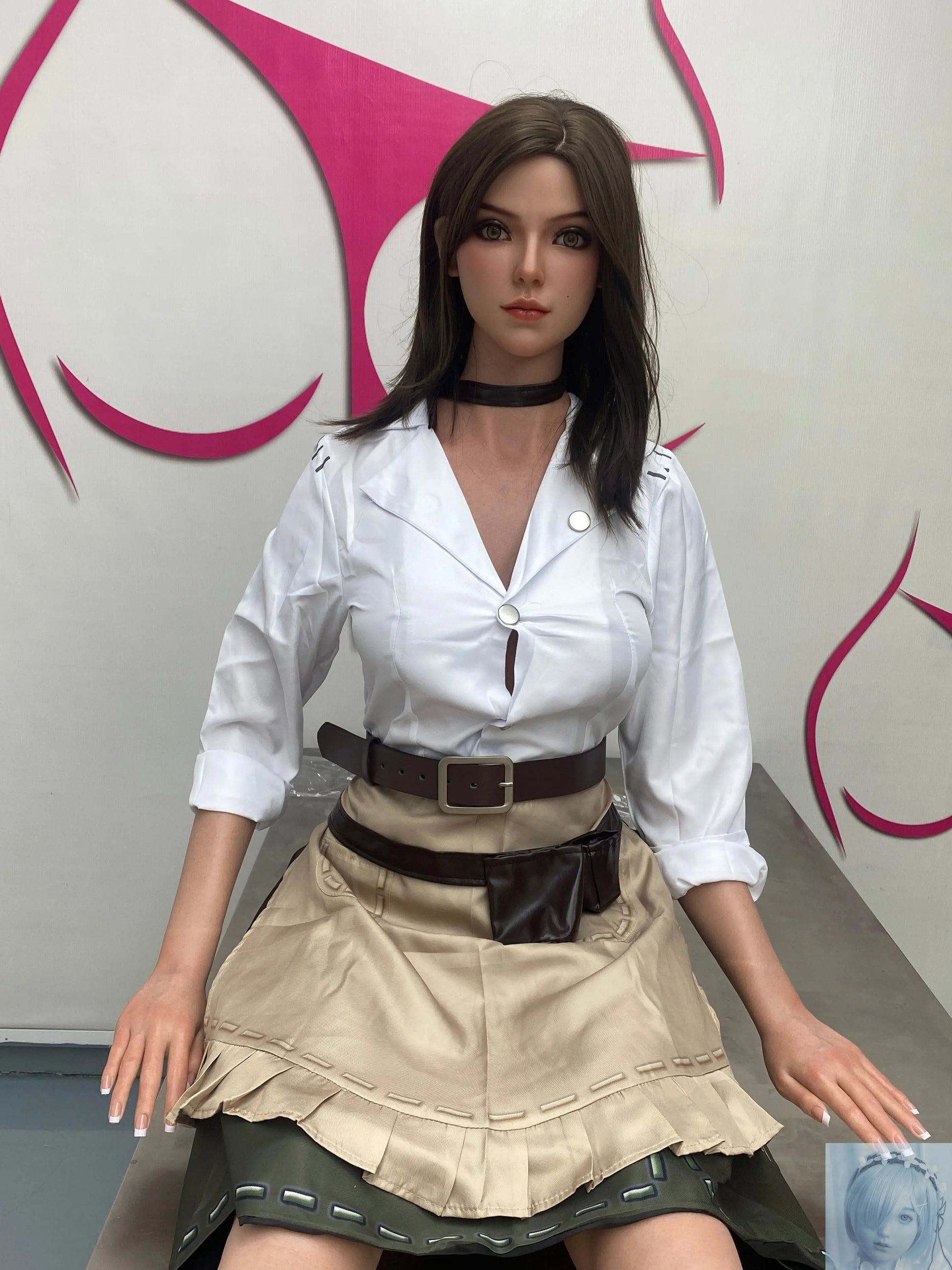 US In Stock Funwest FSD006 FS Series 168 D Cup Full Silicone Sex Doll Lexie Funwest