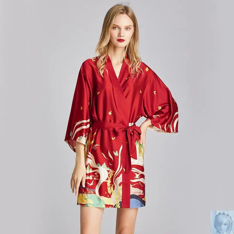 Women Kimono Style Bathrobe 44 Styles To Choose From lovedollsenpai