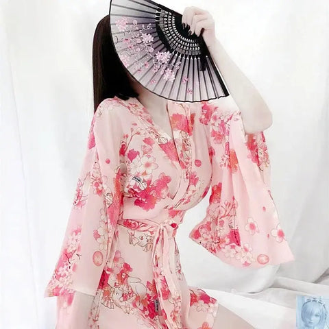 Women Traditional Style Kimono Pajama lovedollsenpai
