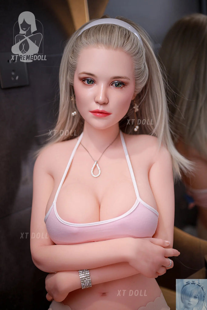 XT Doll 158cm 5ft2 F Cup Sally TPE+Silicone Sex Doll XT Doll