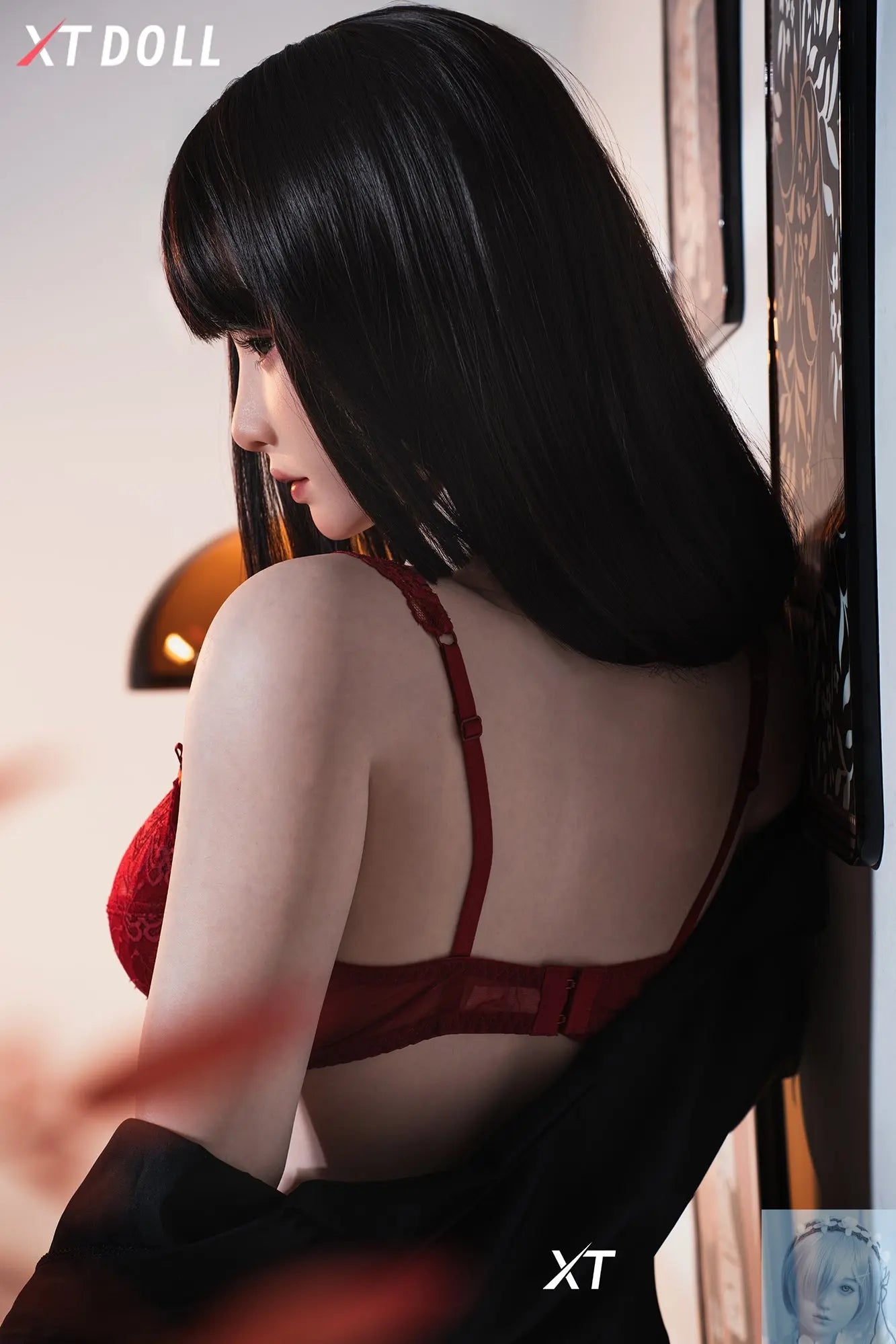 XT Doll 165cm 5ft4 E Cup Mei Li Silicone Sex Doll With Realistic Eye Movement XT Doll