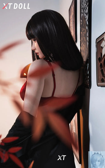 XT Doll 165cm 5ft4 E Cup Mei Li Silicone Sex Doll With Realistic Eye Movement XT Doll