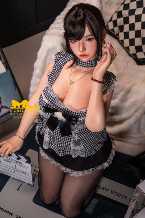 IronTech Young Series 165T Silicone E Cup Sex Doll N01 Mio Natural ROS MAX