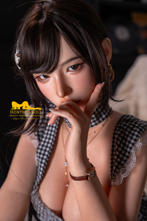 IronTech Young Series 165T Silicone E Cup Sex Doll N01 Mio Natural ROS MAX