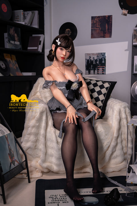 IronTech Young Series 165T Silicone E Cup Sex Doll N01 Mio Natural ROS MAX