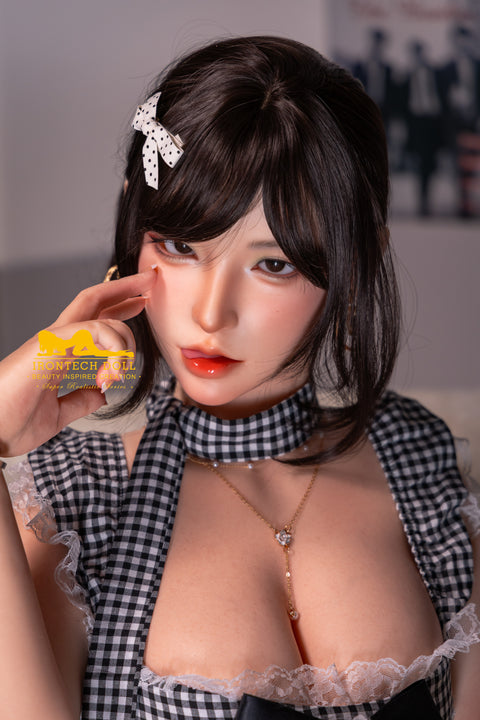 IronTech Young Series 165T Silicone E Cup Sex Doll N01 Mio Natural ROS MAX