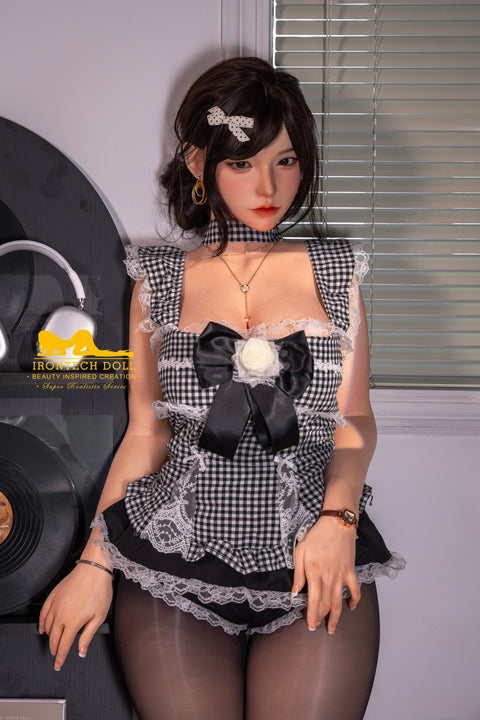 IronTech Young Series 165T Silicone E Cup Sex Doll N01 Mio Natural ROS MAX
