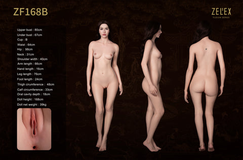 Zelex Fusion Seamless 168cm B Cup Sex Doll ZFE05_1 FAIR