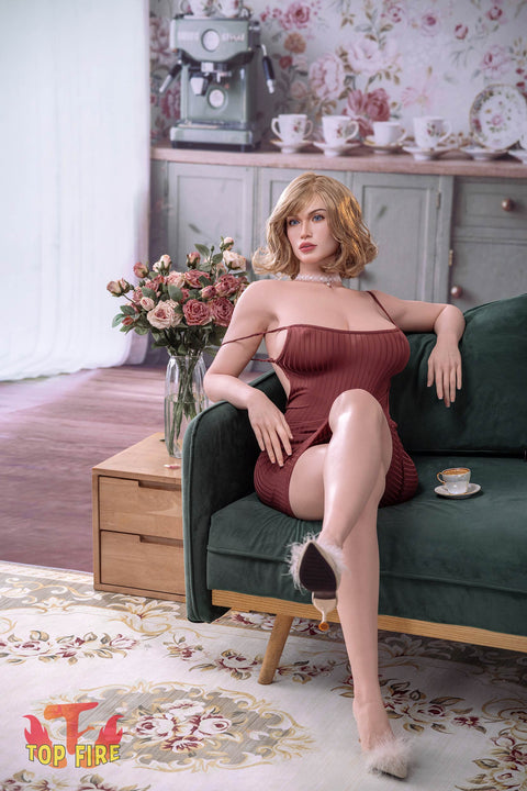 TopFire 174cm G Cup Full Silicone Sex Doll T63 Violet