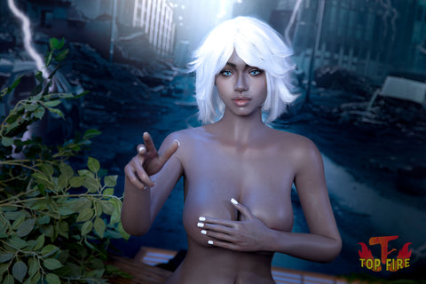 TopFire 158cm D Cup Full Silicone Sex Doll T72 Storm