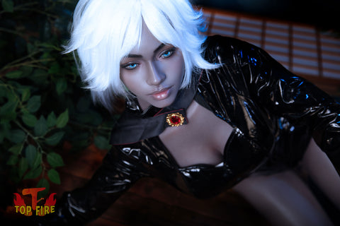 TopFire 158cm D Cup Full Silicone Sex Doll T72 Storm