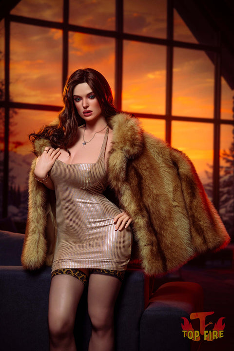 TopFire 174cm G Cup Full Silicone Sex Doll T61 Bella