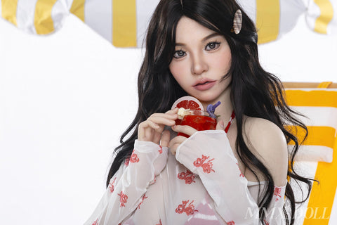 MMX Doll Standard Series 156cm H Cup Silicone Sex Doll H16 Meng Yi Fair Skin ROS Head