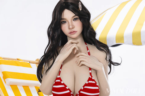 MMX Doll Standard Series 156cm H Cup Silicone Sex Doll H16 Meng Yi Fair Skin ROS Head