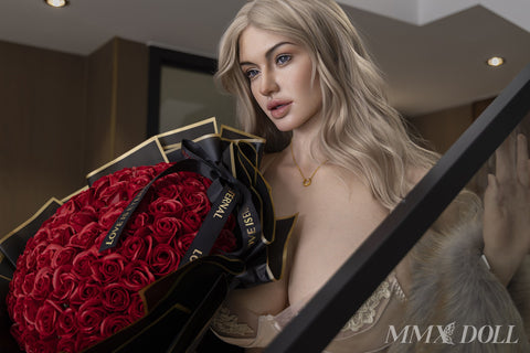 MMX Doll Standard Series 170cm H Cup Silicone Sex Doll H23 Luna ROS Head