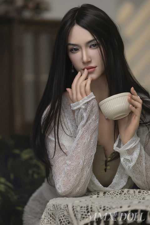 MMX Doll Ultra Dream Series 172cm D Cup Silicone Sex Doll H25 Meng Ci ROS Head