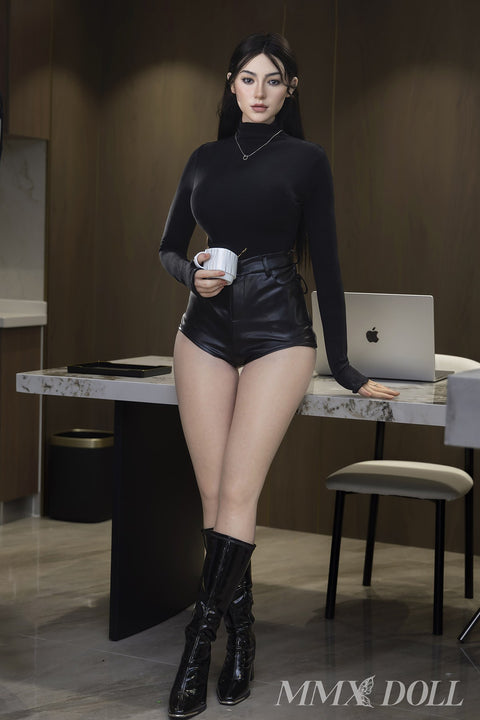 MMX Doll Standard Series 163cm D Cup Silicone Sex Doll H24 Monica ROS Head