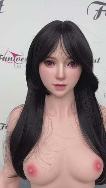 US In Stock Funwest FS Series 159cm A Cup Full Silicone Sex Doll Alice Real Skin Texture