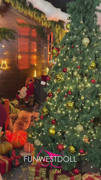 Funwest FS Series 157cm G Cup Full Silicone Sex Doll Lyra Real Skin Texture Merry Christmas!