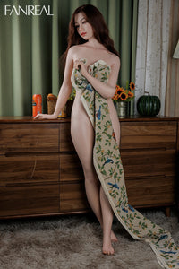Fanreal 158cm B Cup Silicone Sex Doll Yuki Fair ROS Type 1